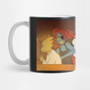 Undertale - Night at Grillby's Mug